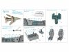 Quinta Studio QD48659 MiG-27 Flogger-D 3D-Printed & coloured Interior on decal paper (Trumpeter) 1/48